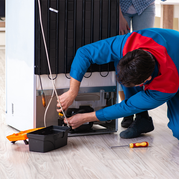 how much do you charge for refrigerator repair services in Young County TX